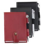 PB10 - PORTA-BLOCO COM LINGUETA E CANETA