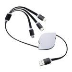 TEC04 - CABO DE DADOS RETRÁTIL 3 EM 1