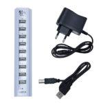 TEC07 - HUB USB COM 10 ENTRADAS