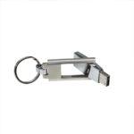 00037 - PEN DRIVE CHAVEIRO METAL 4GB/8GB